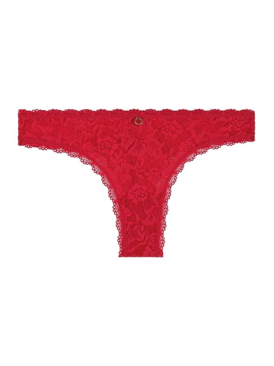 Aubade Aubade Women's Rosessence Care Tanga in Red - 3
