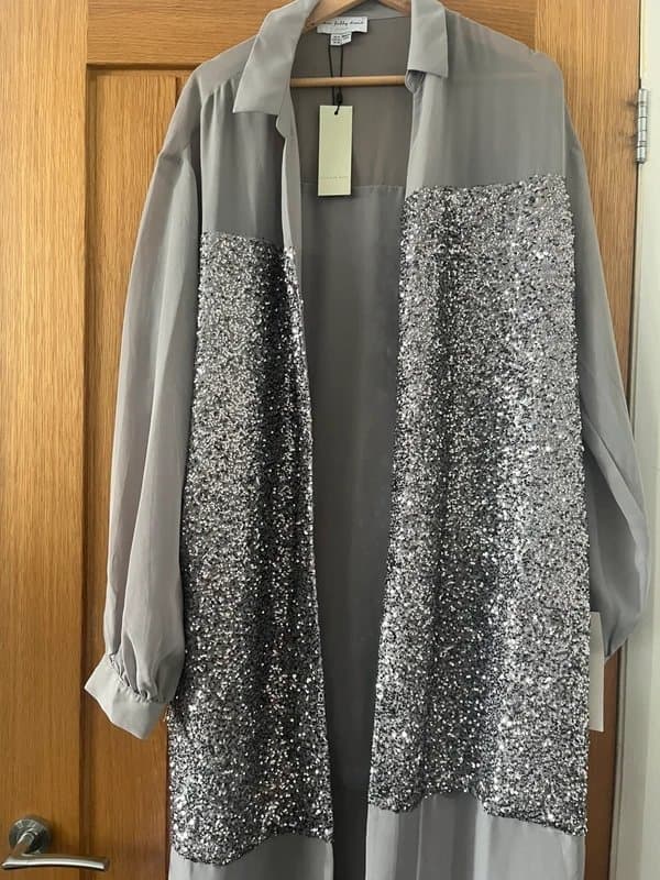 Never Fully Dressed Never fully dressed sequin shirt dress