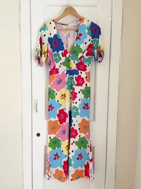 Never Fully Dressed Floral Summer Jumpsuit UK6