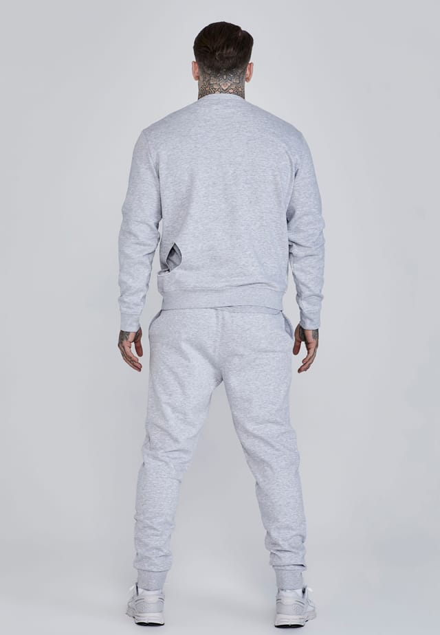 SikSilk SikSilk Men's Essentials Sweater in Grey - 3