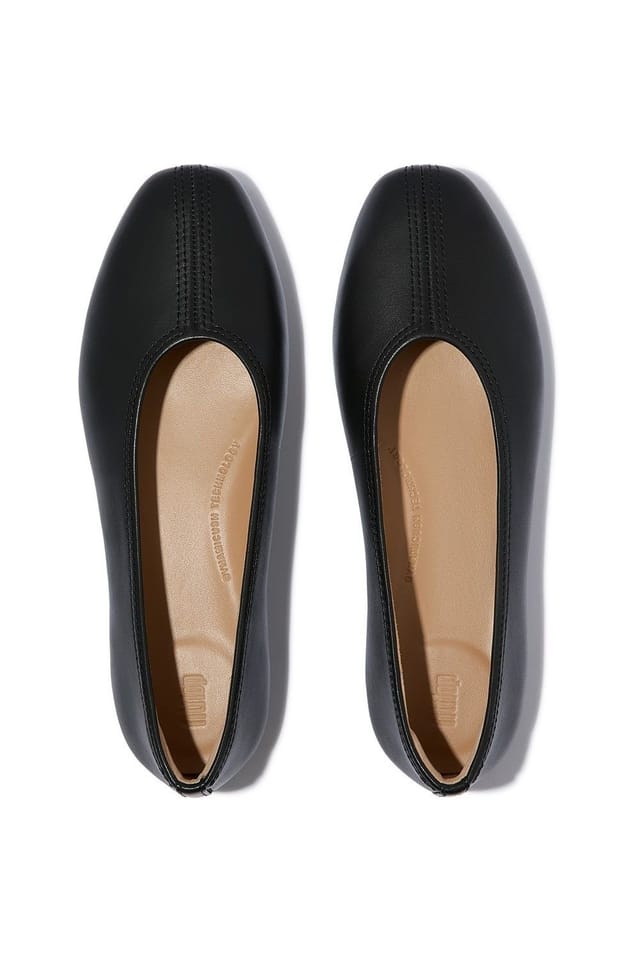 FitFlop FitFlop Women's Delicato High-Cut Flats in Black - 3
