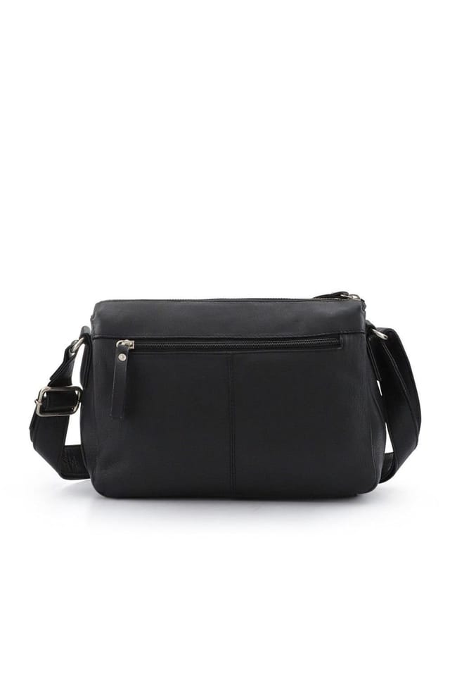 Pavers Pavers Women's Adjustable Multi-Pocket Handbag in Black - 2