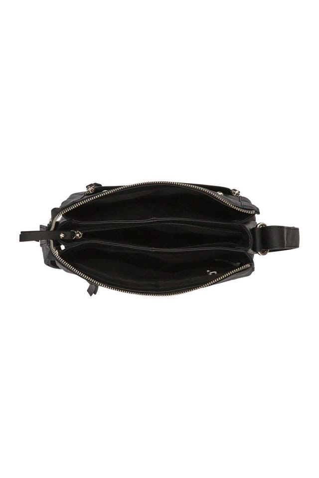Pavers Pavers Women's Adjustable Multi-Pocket Handbag in Black - 3
