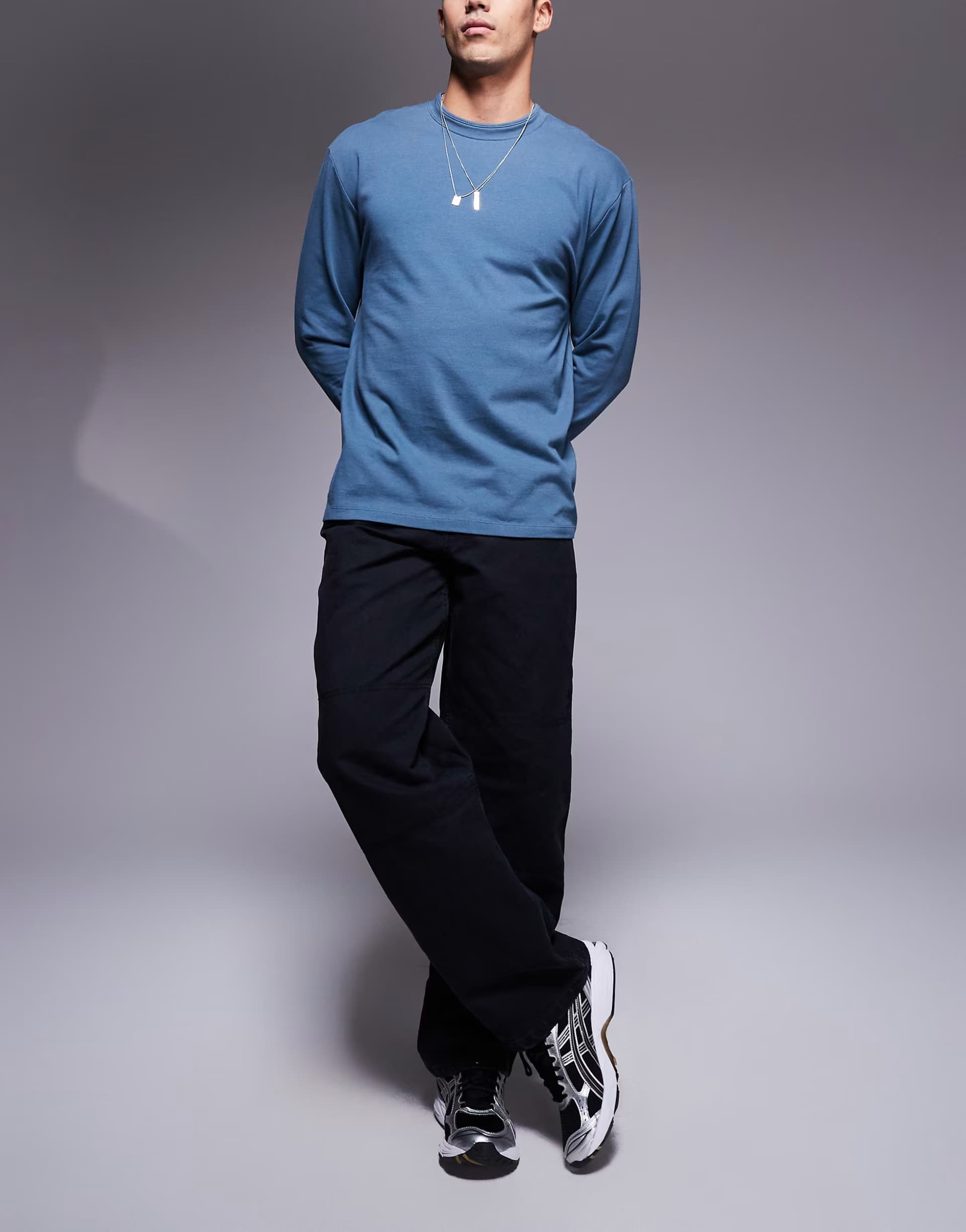 ASOS The North Face Cedar woven twill relaxed trousers in black