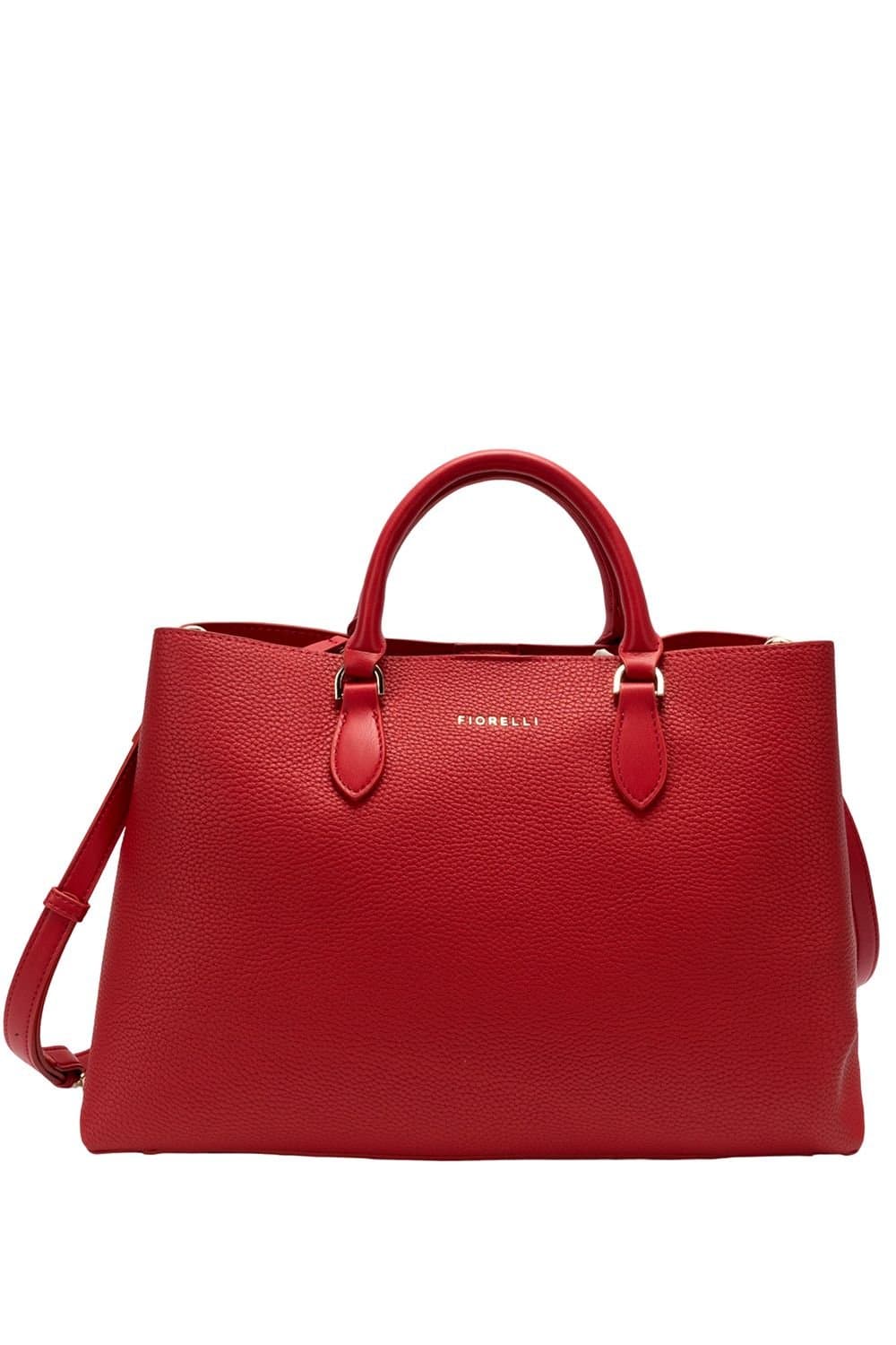 Fiorelli FIORELLI Women's Emery Satchel Bag in Dark Red
