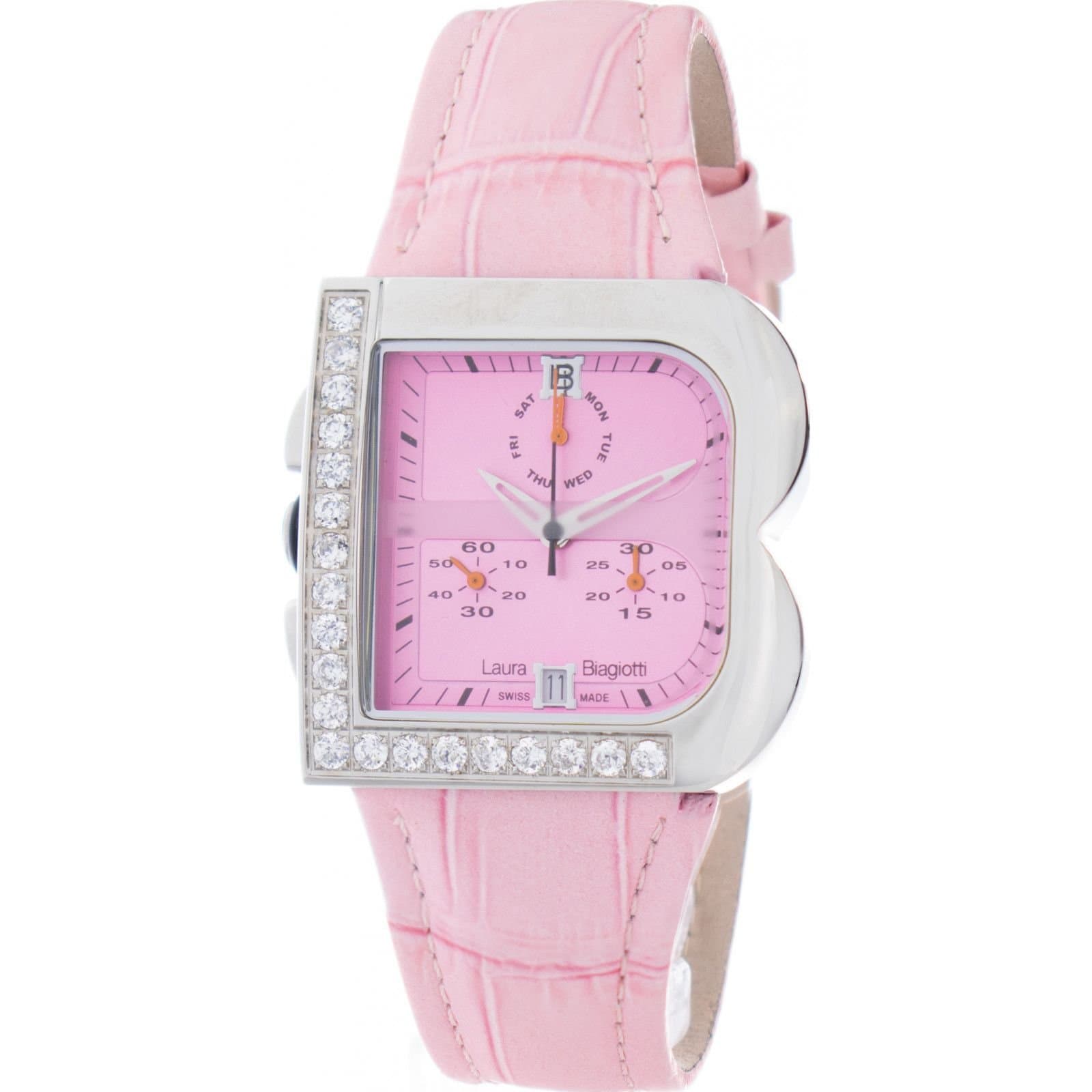 Laura Biagiotti Laura Biagiotti Women's LB0002L-RS 33mm Quartz Watch in Pink