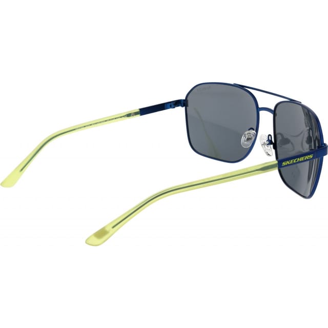 Skechers Skechers Men's SE6366 6591D Aviator/Navigator Sunglasses in Blue - 3