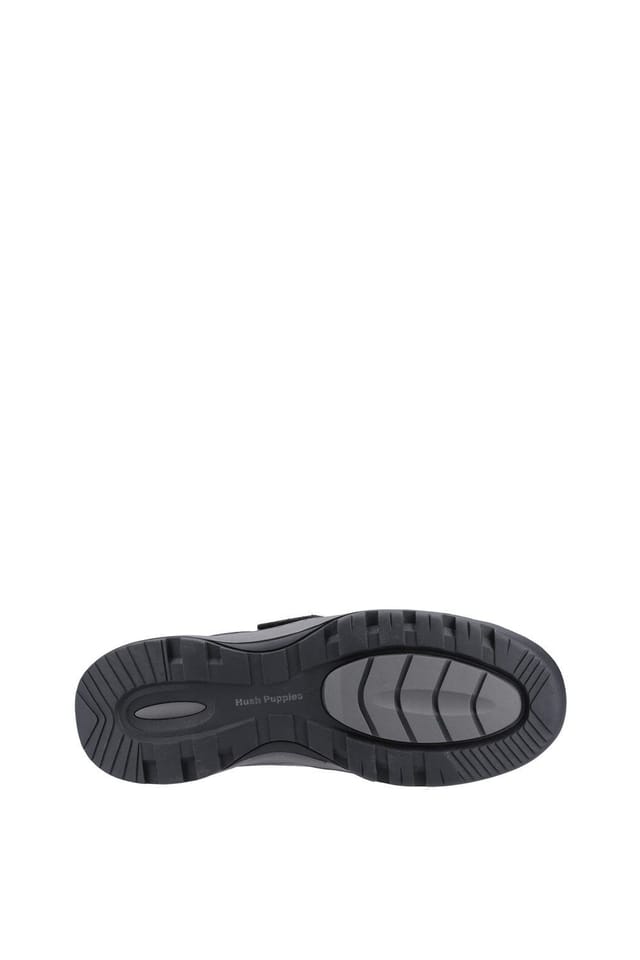 Hush Puppies Hush Puppies Men's 'Casper' Leather Touch Fastening Shoes in Black - 3