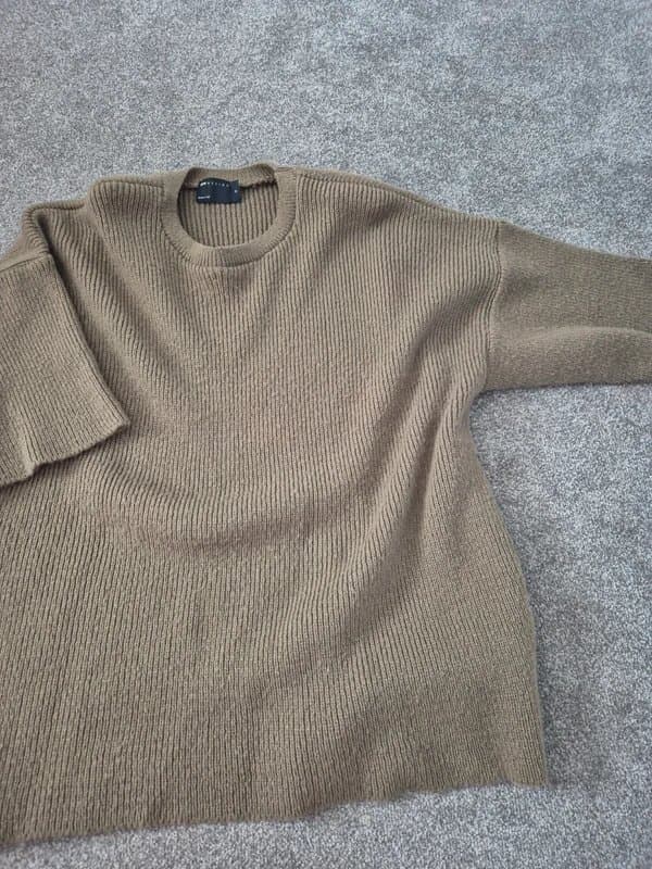 ASOS Asos khaki jumper aize medium
