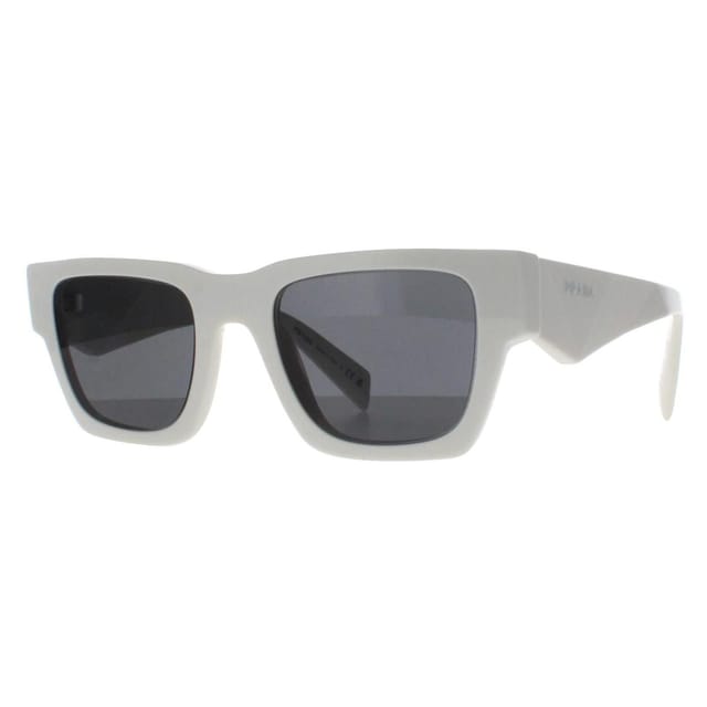 Prada Prada Men's Square Talc Dark Grey PRA06S in White - 2
