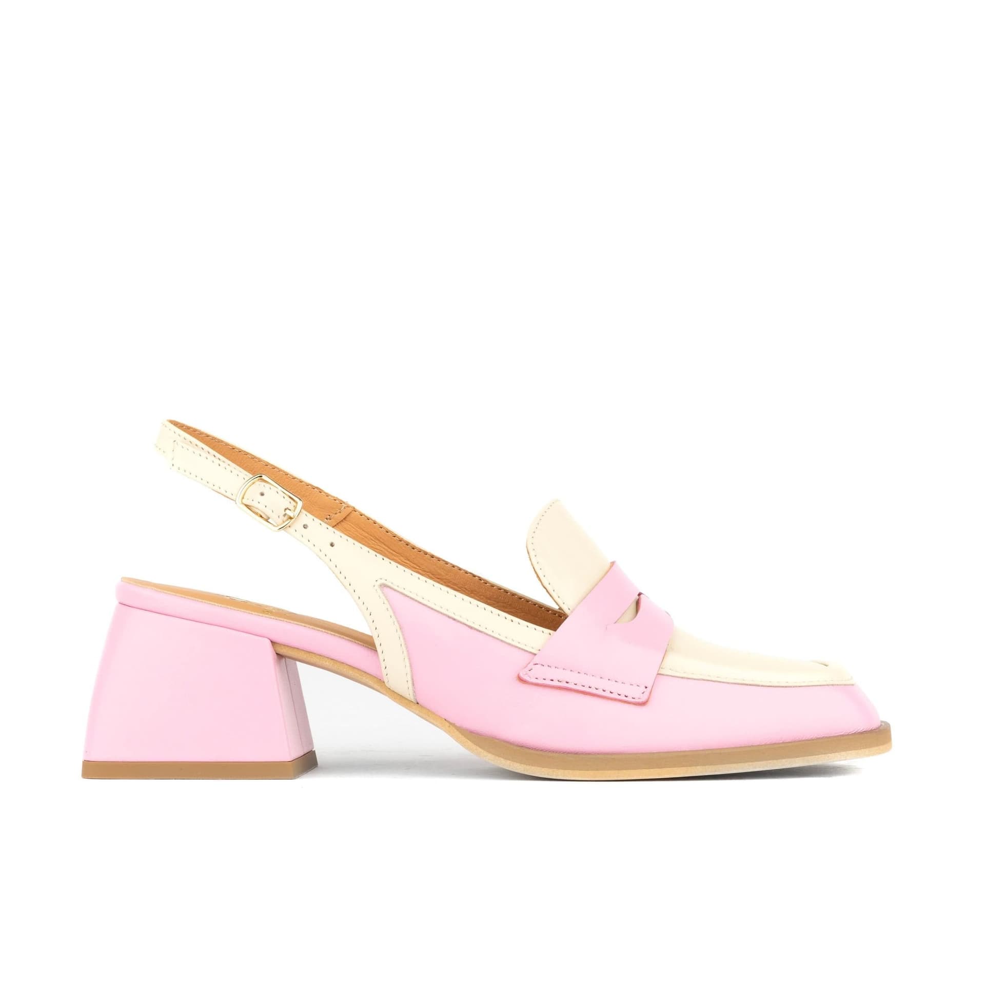 Embassy London Embassy London Pink & Pastel Leather Heeled Sandals