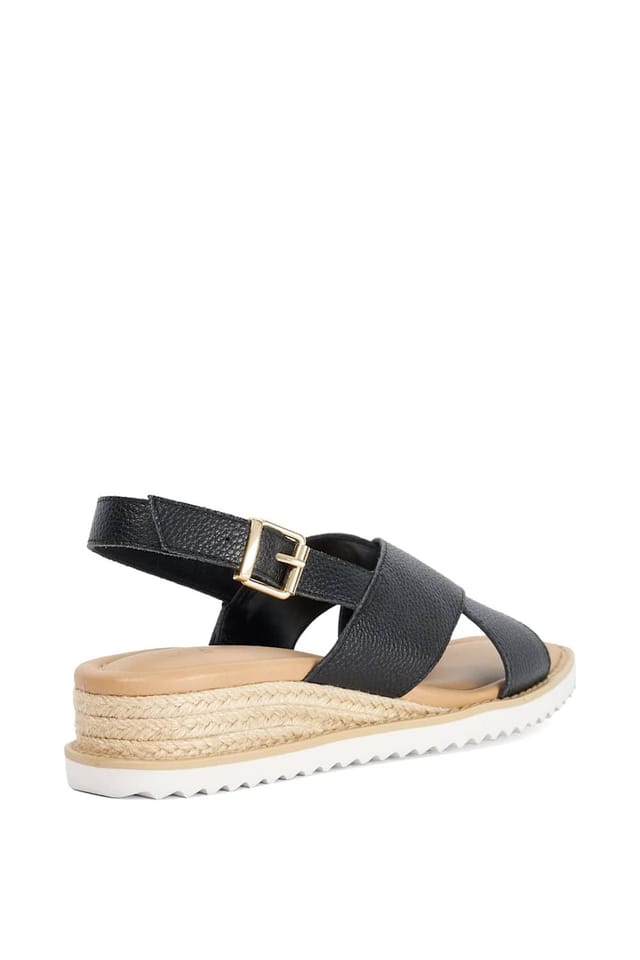 Dune London Dune London Women's 'Lemesos' Leather Sandals in Black - 3