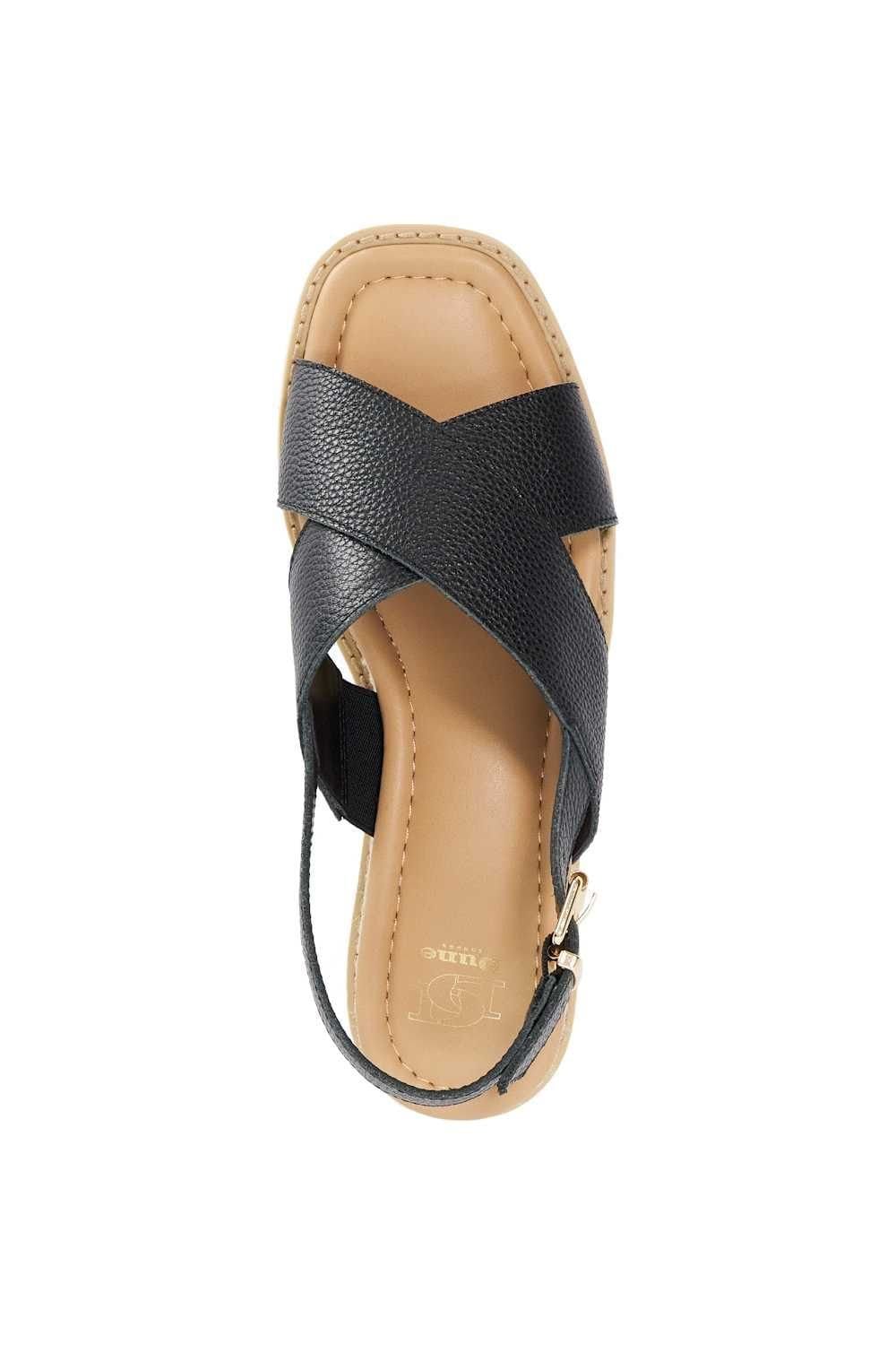 Dune London Dune London Women's 'Lemesos' Leather Sandals in Black - 4