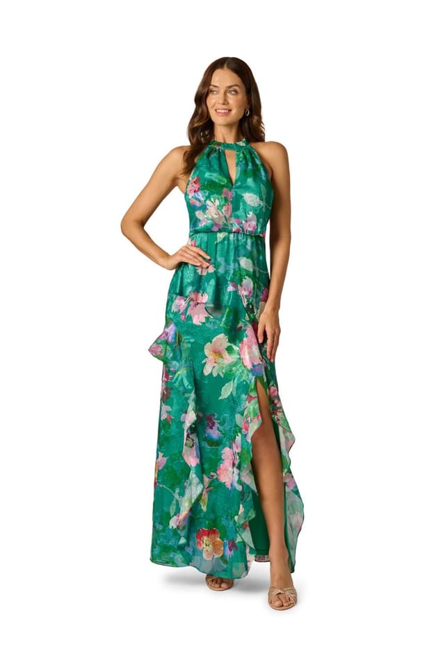Adrianna Papell Adrianna Papell Women's Printed Mermaid Dress - 2