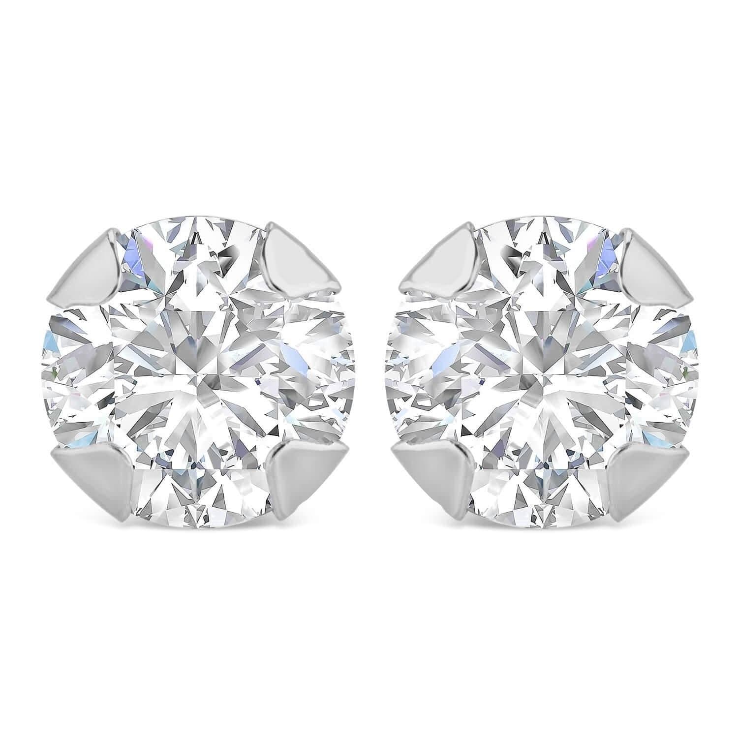 Fraser Hart Fraser Hart White Gold Cubic Zirconia Stud Earrings