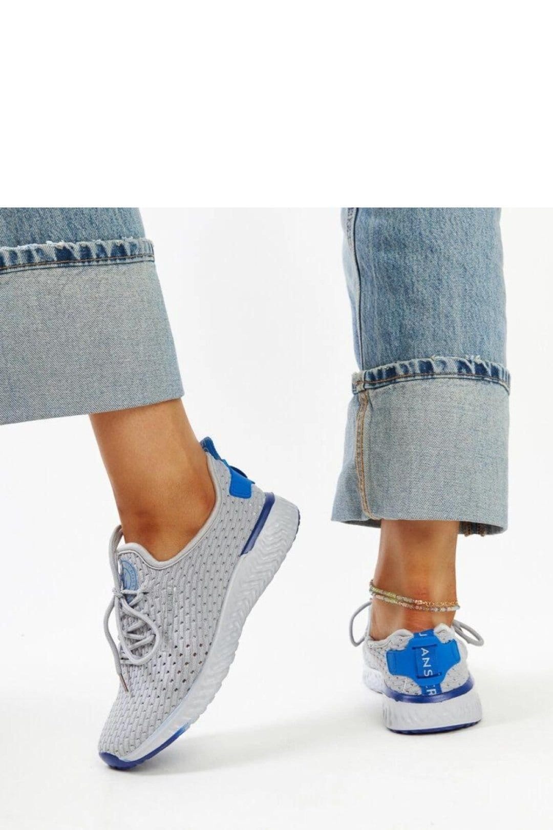 Love Lace Love Lace Women's Gray Fabric Lace Up Sneakers Spring Summer Rubber Sole Comfort in Grey - 4