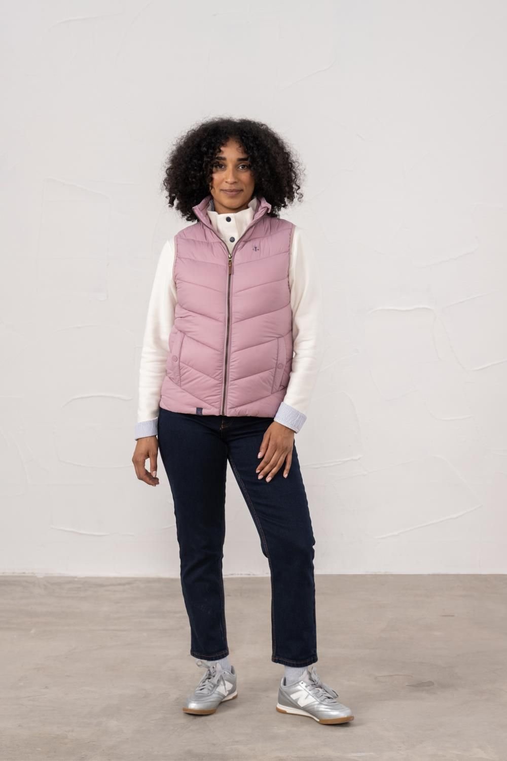 Lighthouse Clothing Lighthouse Clothing Women's Laurel Gilet in Rose - 2