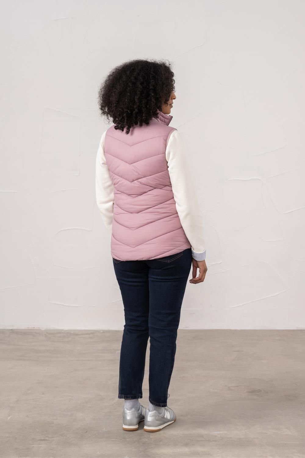 Lighthouse Clothing Lighthouse Clothing Women's Laurel Gilet in Rose - 4