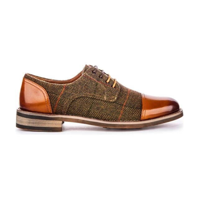 JUSTINREESS ENGLAND JUSTINREESS ENGLAND Men's 'Theon' Leather Shoes in Brown - 2