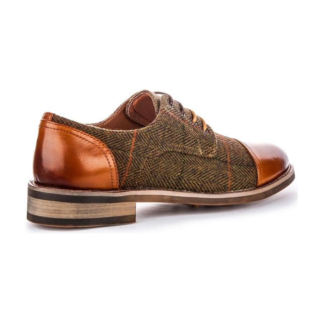 JUSTINREESS ENGLAND JUSTINREESS ENGLAND Men's 'Theon' Leather Shoes in Brown - 3