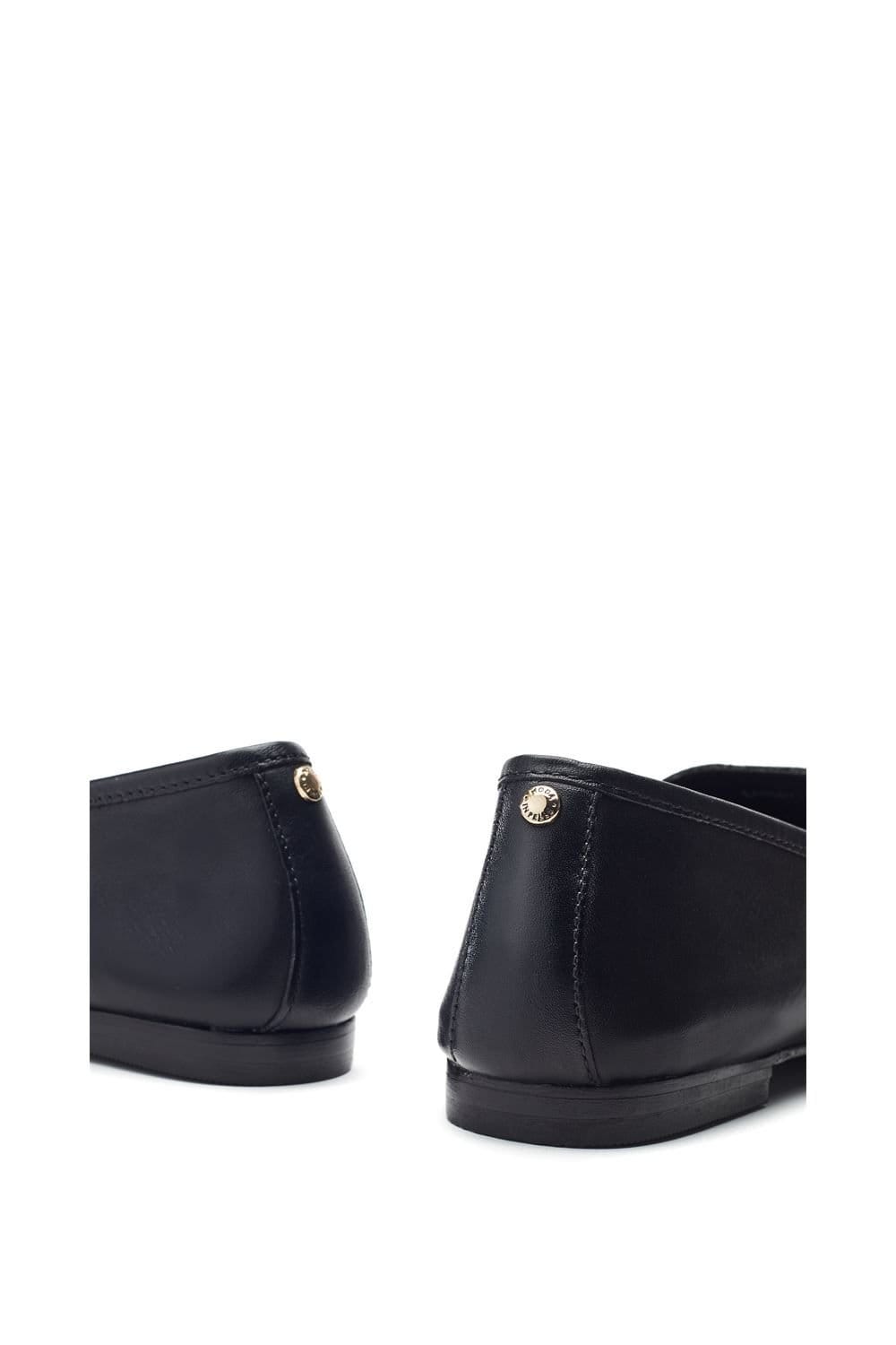 Moda In Pelle Moda In Pelle Women's 'Earley' Leather Ballet Pumps in Black - 4