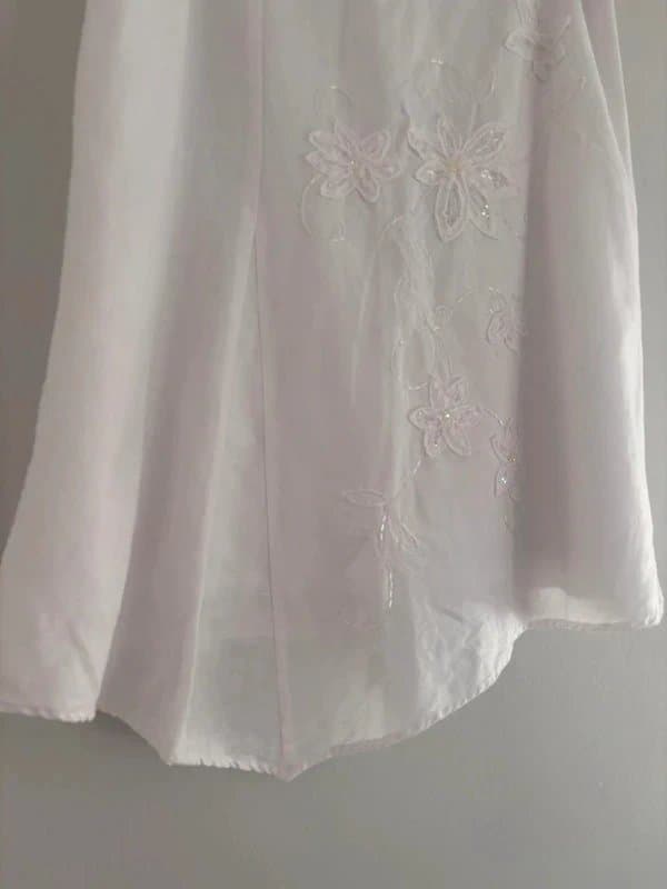 New Look Asymmetric Y2K embellished sequin skirt size 12