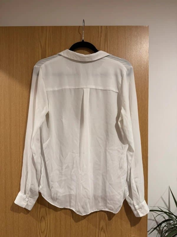 New Look White chiffon shirt
