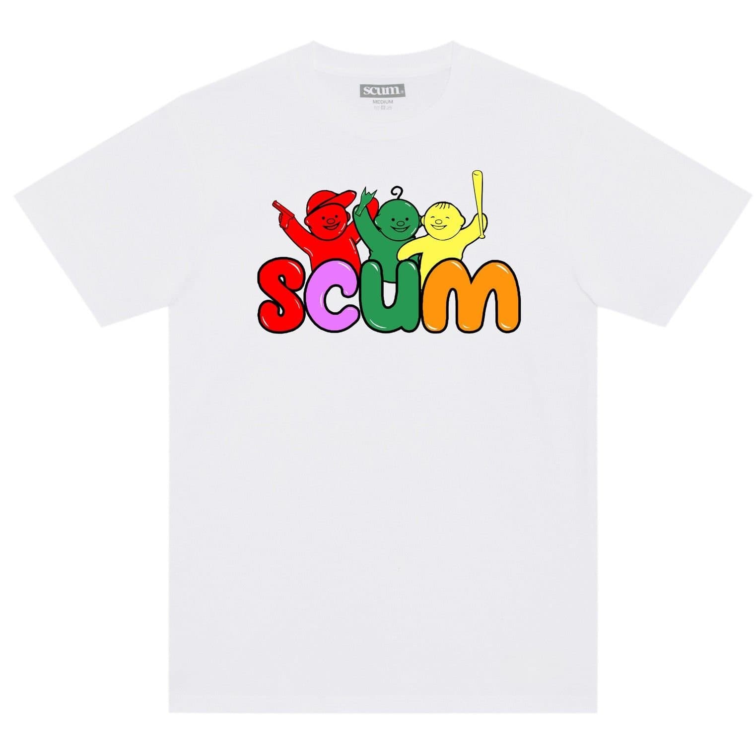 Scum Scum Men's Goodies T-Shirt in White