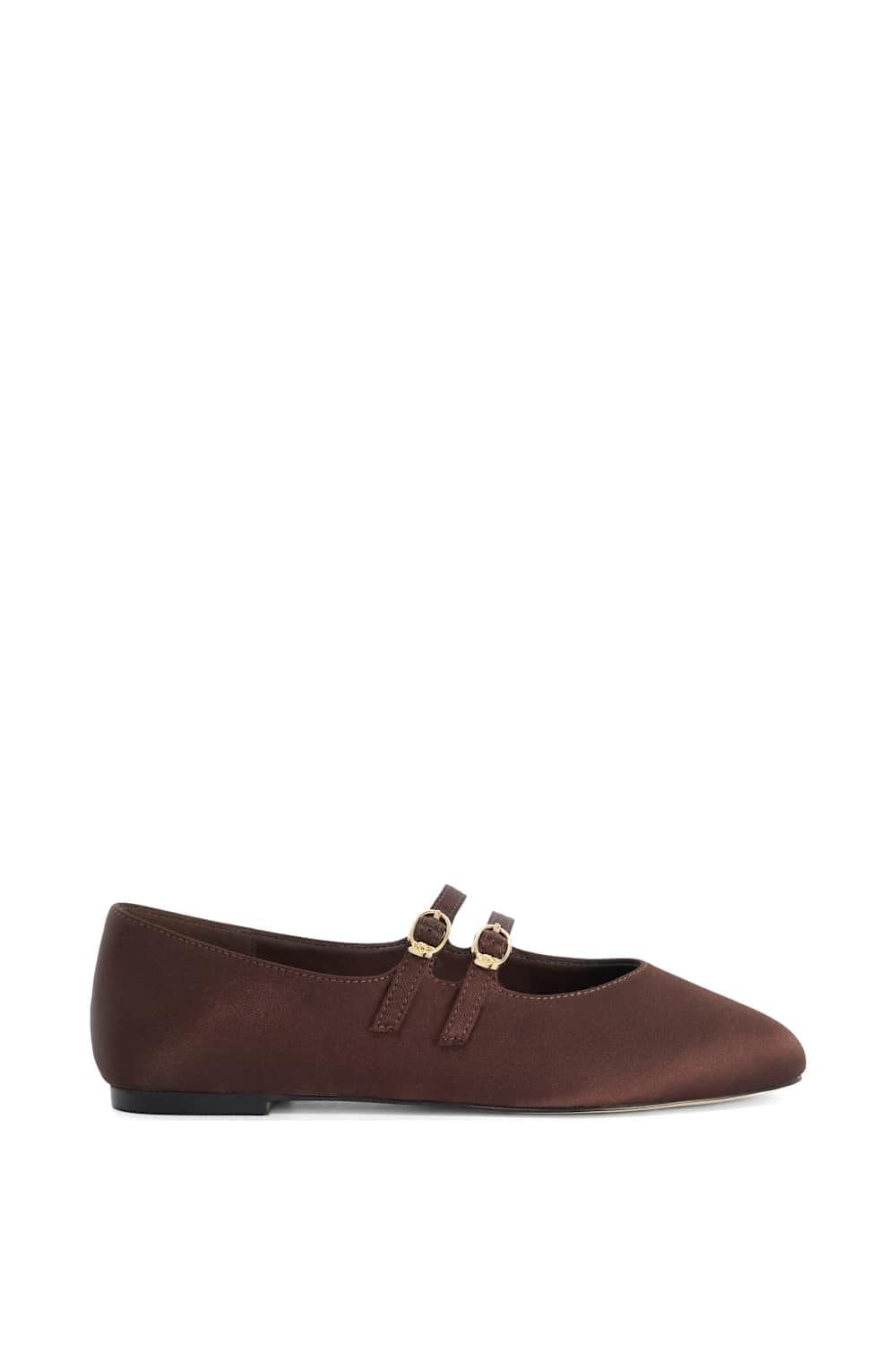 Dune London Dune London Women's 'Hypnotize' Ballet Pumps in Brown