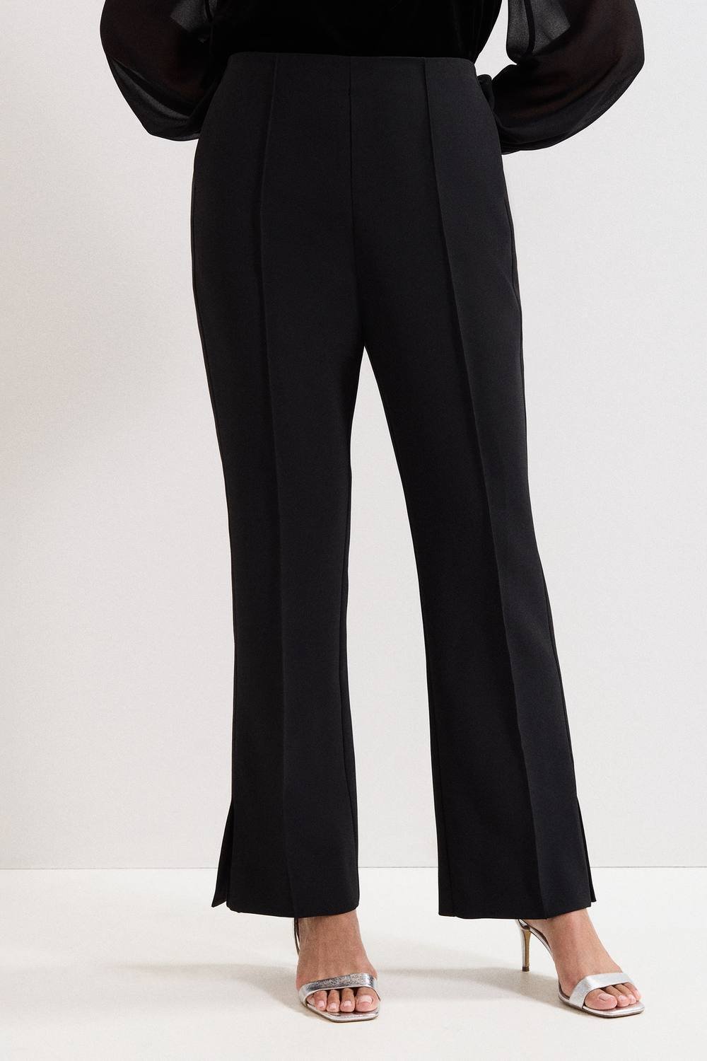 Phase Eight Phase Eight Women's Stasia Mid Rise Tux Trouser in Black - 3