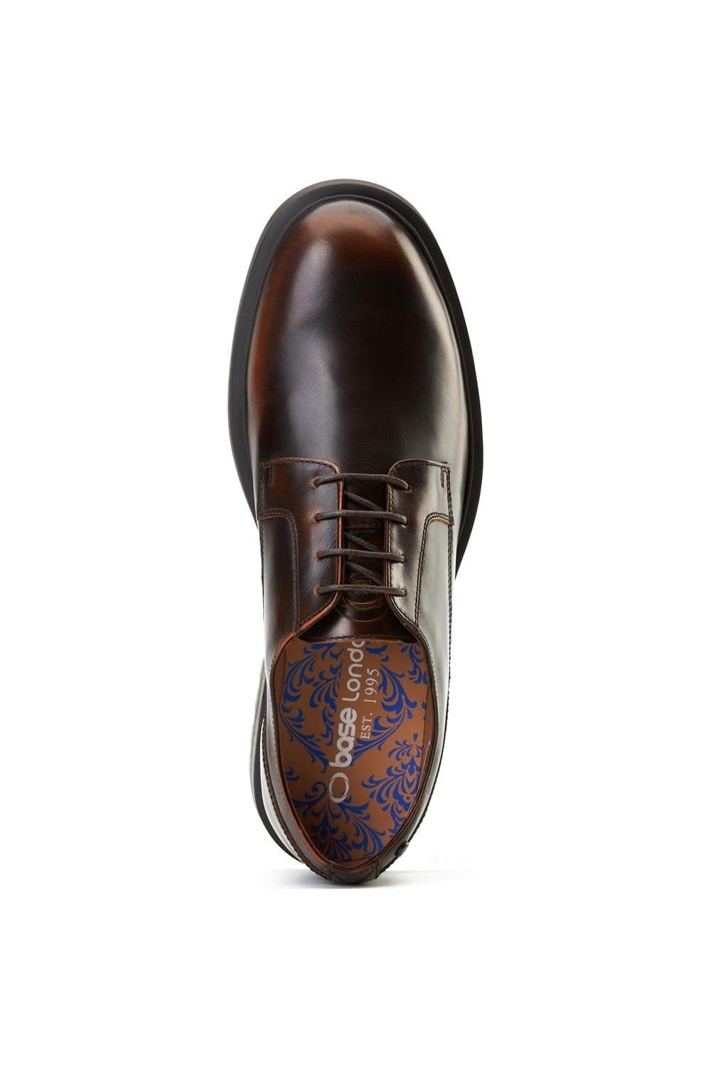 Base London Base London Men's Locke Lace Up Shoe in Brown - 4