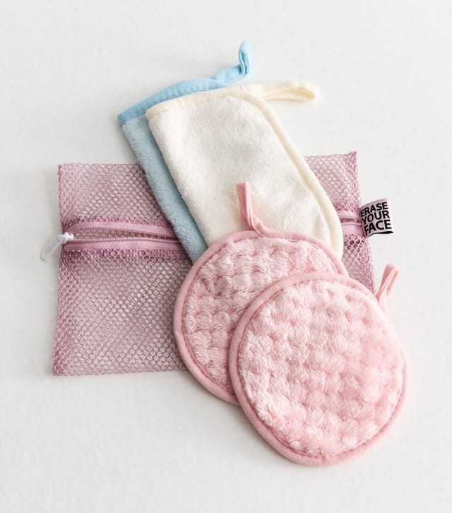 Danielle Creations Multicolour Pack of 4 Reusable Round Cleansing Pads Danielle New Look - 2