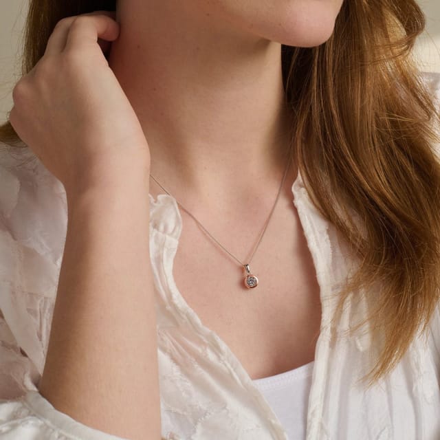 Clogau Clogau Women's Celebration Sterling Silver Single Stone Pendant with Topaz in Metallics - 3