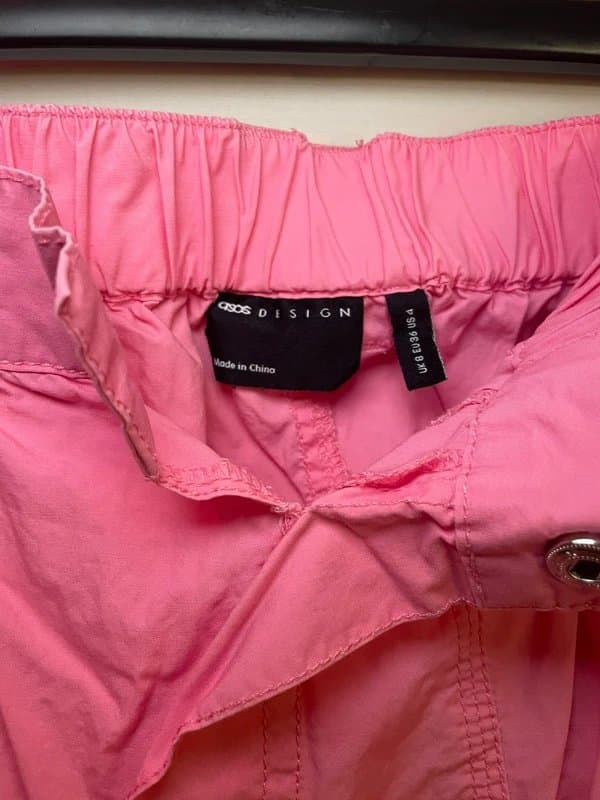 ASOS ASOS bubble gum pink cargo pants