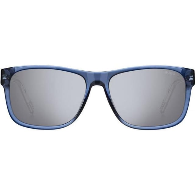 HUGO HUGO Men's HG-1260S-XW0T4 Square/Rectangle Sunglasses in Blue - 2