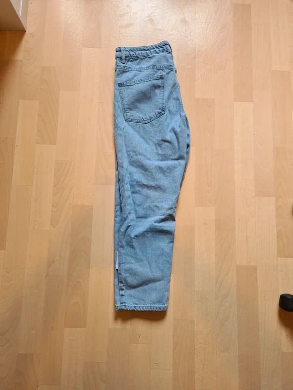 ASOS Design Light wash blue jeans