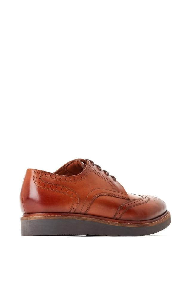 Base London Base London Men's Joe Brogue Shoe in Tan - 2