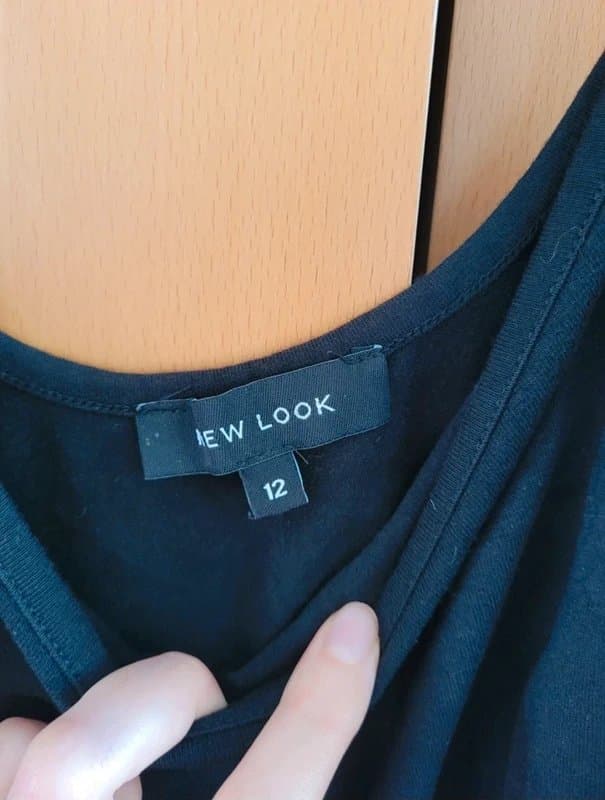 New Look New Look Size 12 Black Cami Bodysuit