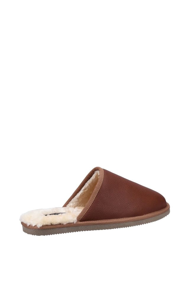 Hush Puppies Hush Puppies Men's 'Coady' Leather Slipper in Tan - 2