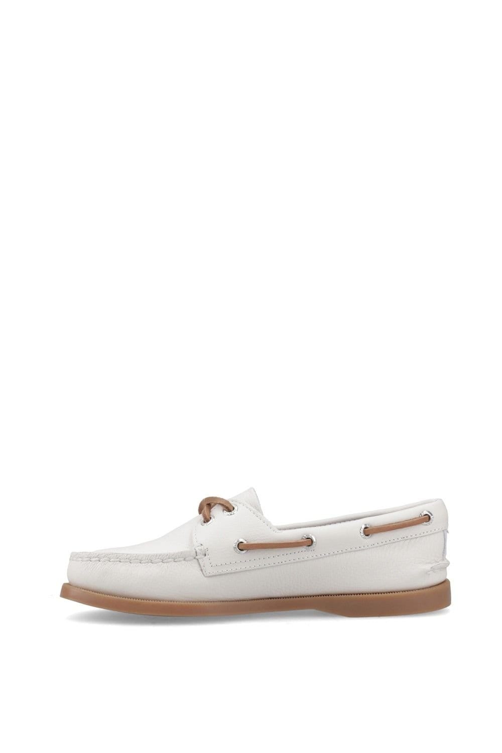 Sperry Sperry Women's Authentic 2 Eye Boat Shoe in White - 4