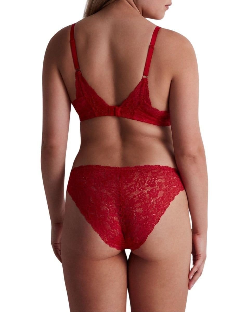 Aubade Aubade Women's Rosessence Care Italian Brief in Red - 4