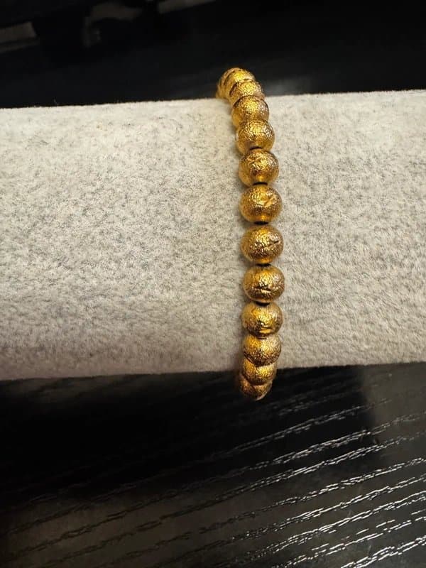 Vintage Dressing Vintage y2k Yellow Gold Ball Bracelet