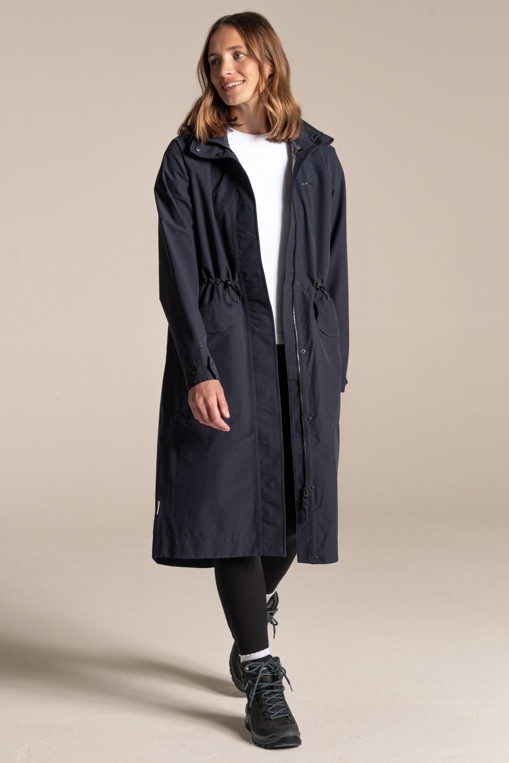 Craghoppers Craghoppers Women's National Trust Saxifrage Waterproof Jacket in Navy - 2