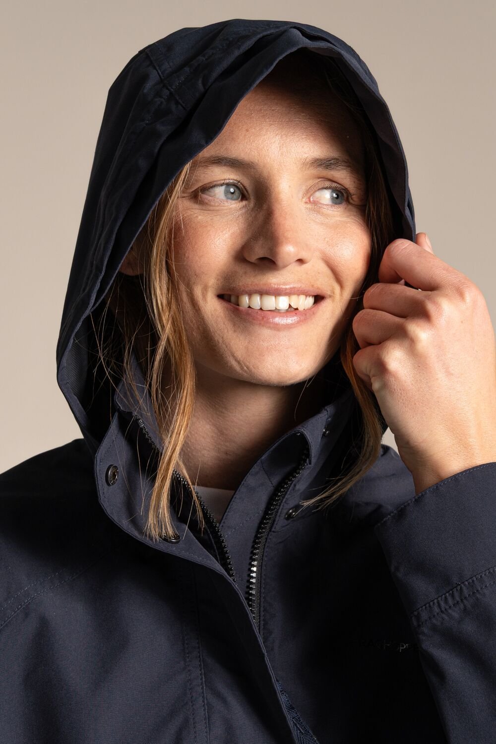 Craghoppers Craghoppers Women's National Trust Saxifrage Waterproof Jacket in Navy - 3