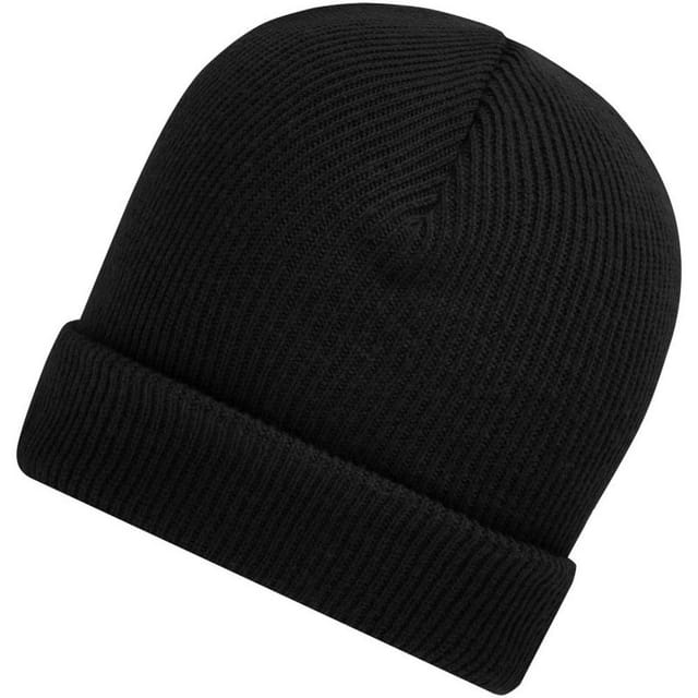 Myrtle Beach Myrtle Beach Men's Knitted Soft Winter Beanie in Black - 3