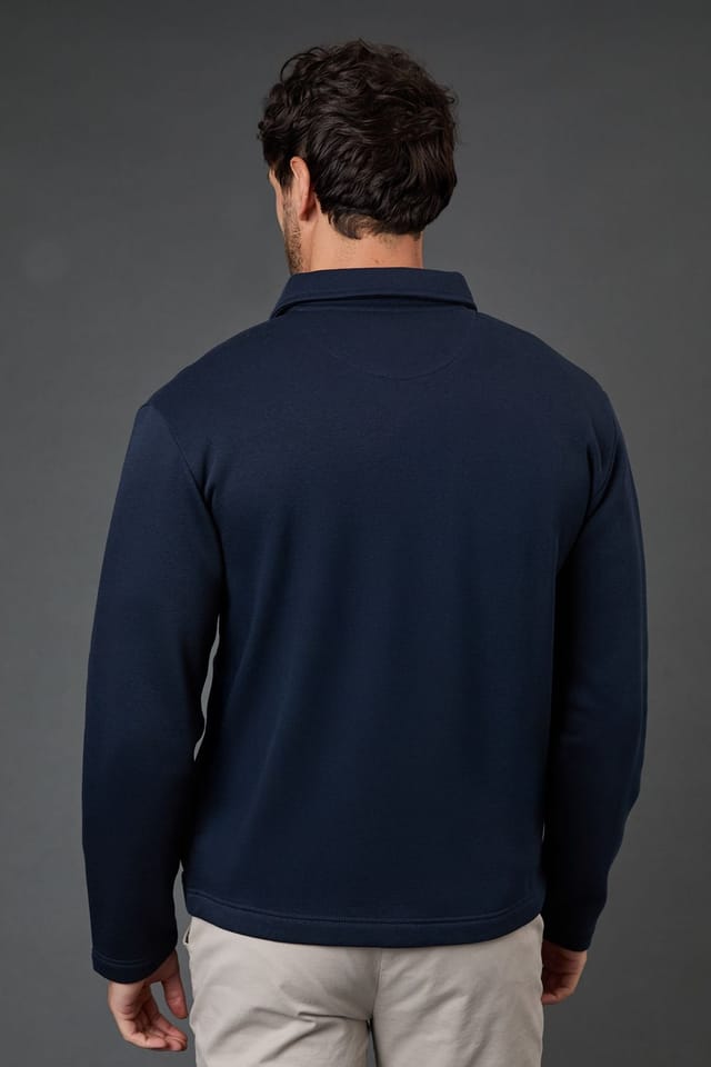 Burton Burton Men's Navy Jersey Overshirt - 3