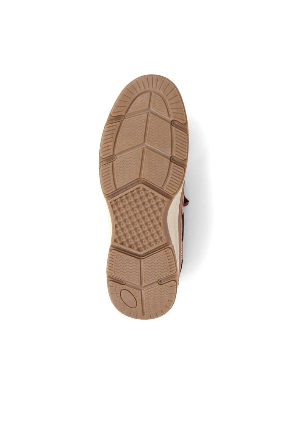 Pavers Pavers Men's Wide Fit Slip On Boat Shoes in Tan - 4