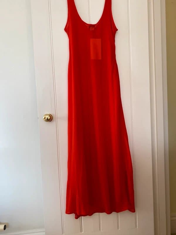 Never Fully Dressed Never Fully Dressed red sleeveless maxi dress size 12