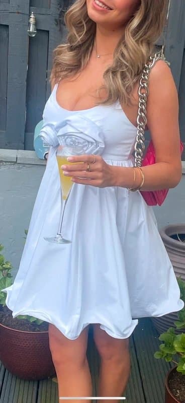 ASOS ASOS white mini dress