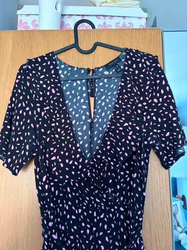 New Look Pink spotty jumpsuit